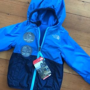 Northface toddler reversible fleece/windbreaker
